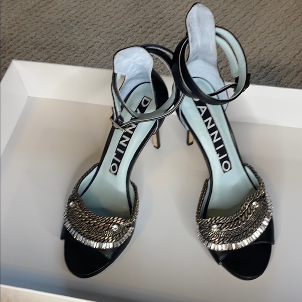 Dannijo Double Wrap Chain Pumps